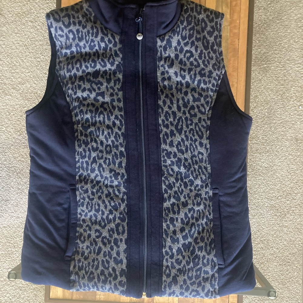 Jones New York Leopard Print Women's Vest